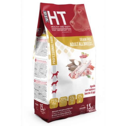 HT V.I.D. Grain Free Adult All Breeds Bárány 1,5 kg